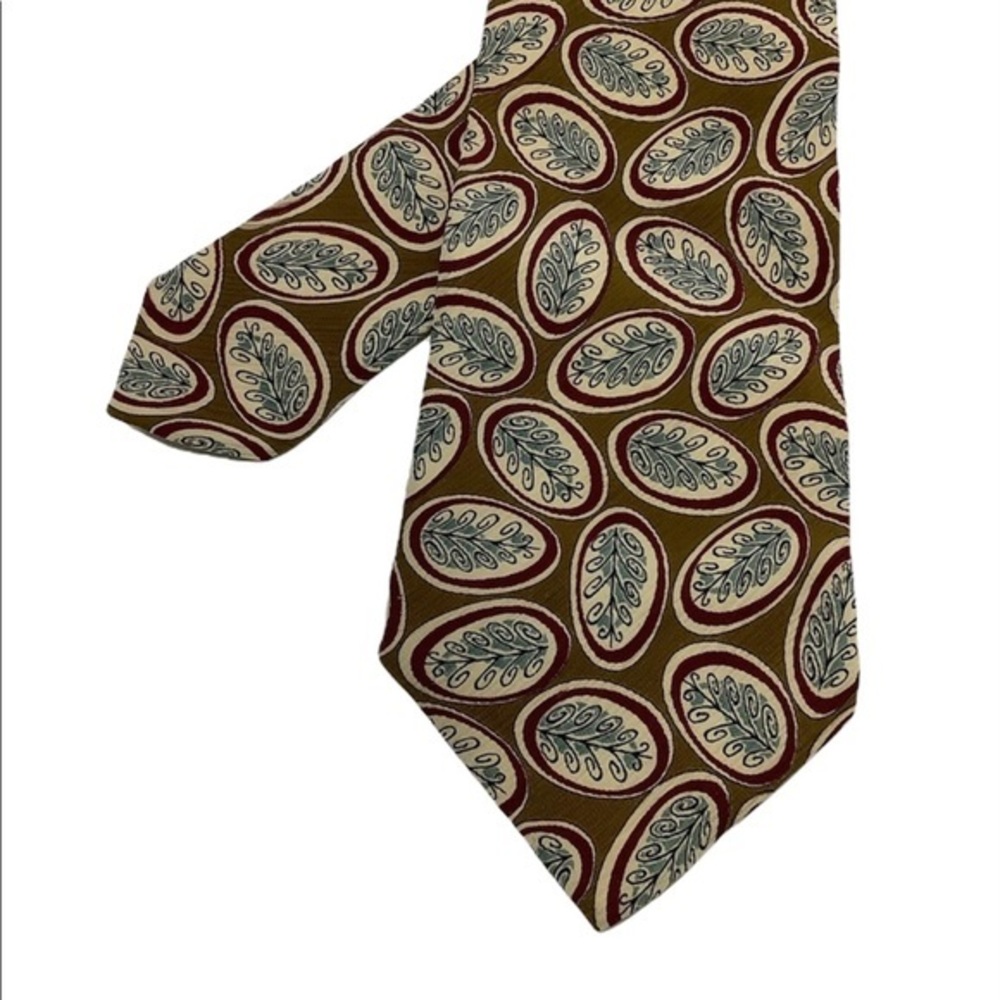 Hugo Boss Vintage Silk Patterned Neck Tie EUC